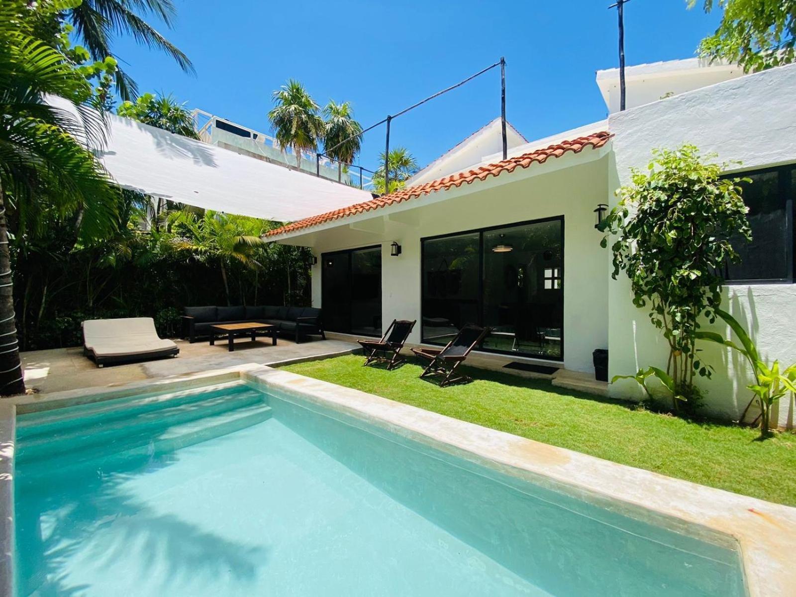 Villa Almendra Playacar 1 Плая-дель-Кармен Экстерьер фото